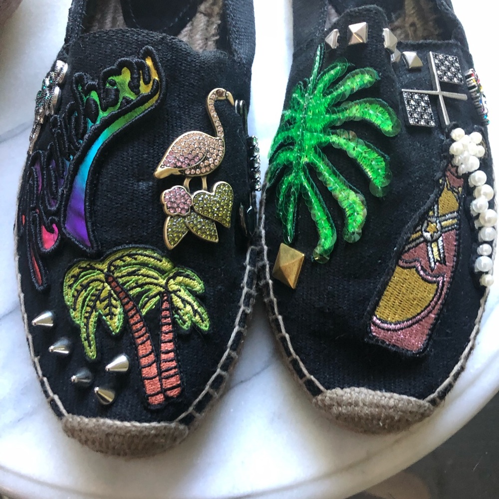 Marc Jacobs | Sienna Flats Espadrilles Black NEW - Picture 6 of 8